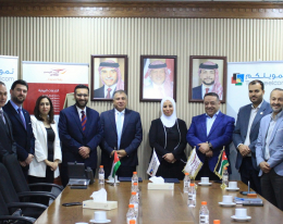 Signing of a memorandum of understanding between Jordan Post and the Jordanian Microfinance Company (Tamweelcom)